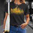 Pittsburgh Sl City Skyline Pennsylvania Pride Vintage T-Shirt Gifts for Her