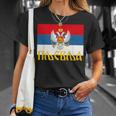 Pljevlja Srpska Crna Gora Njegos Petrovic Trobojka Cg T-Shirt Geschenke für Sie