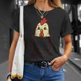Pocket Chicken Whisperer Cute Poultry Farm Animal Farmer T-Shirt Gifts for Her