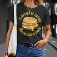 Pork Roll Egg And Cheese New Jersey Pride Nj Foodie Lover T-Shirt Gifts for Her