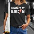 Powered By Bacon T-Shirt Gifts for Her