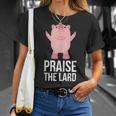 Praise The Lard Pig Piggy T-Shirt Gifts for Her