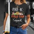 Pre-K Students School Farm Field Trip Squad Matching T-Shirt Gifts for Her