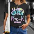 Prek Graduation Peace Out Pre K Tie Dye End Of School T-Shirt Gifts for Her