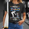 Proud Autism Dad Apparel Matching Autism Awareness Father T-Shirt Gifts for Her