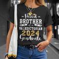 Proud Brother Of A Valedictorian Class 2024 Graduation T-Shirt Gifts for Her