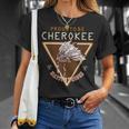 Proud To Be Cherokee Native American Pride Headdress T-Shirt Gifts for Her