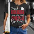 Proud Grandpa Of A Class Of 2024 Graduate For Graduation T-Shirt Gifts for Her