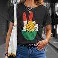 Proud Kurds Kurdistan Kurdische Flagge Peace T-Shirt Geschenke für Sie