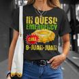 In Queso Emergency Call 9-Juan-Juan Nachos Joke Pun T-Shirt Gifts for Her
