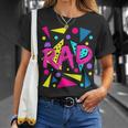 Rad 1980S Vintage Eighties Costume Party T-Shirt Gifts for Her