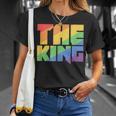 Rainbow Lgbtq Drag King T-Shirt Gifts for Her