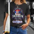 Rakija And Serben Srbija T-Shirt Geschenke für Sie