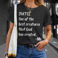Rats Lover Cute Religious Rat Saying Definition T-Shirt Gifts for Her