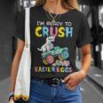 Ready To Crush Easter Eggs Dino Monster Truck Toddler Boys T-Shirt Gifts for Her