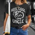 Reel Cool Dad Fishing Uncle Father's Day T-Shirt Gifts for Her