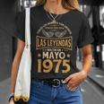 Regalos De Cumpleaños Para Hombre The Legends Mayo 1975 Camiseta unisex Regalos para ella
