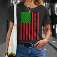 Registered Nurse Unia Flag Pan African American Flag 1865 T-Shirt Gifts for Her