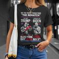 The Rematch The Don And Crooked Joe Biden Pro Trump 2024 T-Shirt Gifts for Her