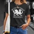Renaissance Fair Faire Festival Medieval Theme Knight Dragon T-Shirt Gifts for Her