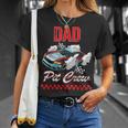 Rennwagen Geburtstagsfeier Rennen Familie Papa Pit Crew Männer Junge T-Shirt Geschenke für Sie