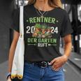 Rentner 2024 Der Garten Ruft Rente 2024 T-Shirt Geschenke für Sie
