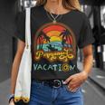 Rentner Permanent Vacation Renteneintritt Urlaub T-Shirt Geschenke für Sie