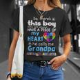 There's This Boy-He Call Me Grandpa Autism Awareness T-Shirt Gifts for Her