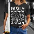 Retro 2024 Family Reunion A Little Bit Of Crazy Family T-Shirt Gifts for Her