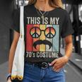 Retro This Is My 70S Costume 70 Styles 1970S Vintage Hippie T-Shirt Gifts for Her