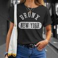 Retro Cool Vintage Bronx New York Distressed College Style T-Shirt Gifts for Her