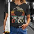 Retro Dodo Bird T-Shirt Geschenke für Sie