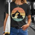 Retro Excavator Apparel Heavy Construction Equipment T-Shirt Gifts for Her
