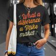 Retro Mike What A Difference A Mike Makes T-Shirt Gifts for Her