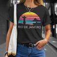 Rio De Janeiro Brazil Beach Surf Ocean Brazilian Island Bay T-Shirt Gifts for Her