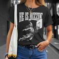 He Is Rizzin Jesus Basketball Meme T-Shirt Gifts for Her