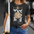 Rueda De La Fortuna X Tarot Card Camiseta unisex Regalos para ella