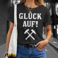 Ruhrpott Glück Auf Old School Mining Beater And Iron T-Shirt Geschenke für Sie