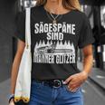 Sägespäne Sind Männer Glitter Chainsaws T-Shirt Geschenke für Sie