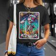 The Salty Bitch Tarot Card Skeleton T-Shirt Gifts for Her