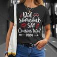 Say Cousins Trip 2024 Vacation Travel Cousins Weekend T-Shirt Gifts for Her