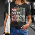 Schwaben Sausage Salad Schwäbisch Quote Idea T-Shirt Geschenke für Sie