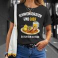 Schweinefraten Bayrisch Brotzeit In Der Wirtschaft T-Shirt Geschenke für Sie