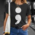 Semicolon Mental Health Matters Awareness Month T-Shirt Gifts for Her