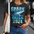 Shark 2024 Week Passion For Shark Lover Family Scuba Diver T-Shirt Gifts for Her