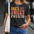 She Is My Sweet Potato I Yam Couples Valentine's Day T-Shirt Gifts for Her