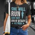 She Will Run And Not Grow Weary Isaiah T-Shirt Gifts for Her