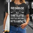 Was Sie Als Unbetigter Zum Thema Intelligence T-Shirt Geschenke für Sie