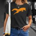 Silhouette Fox Fox AnimalT-Shirt Gifts for Her