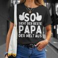 So Sieht Der Beste Papa Der Welt Aus Geschenke Zumatertag T-Shirt Geschenke für Sie